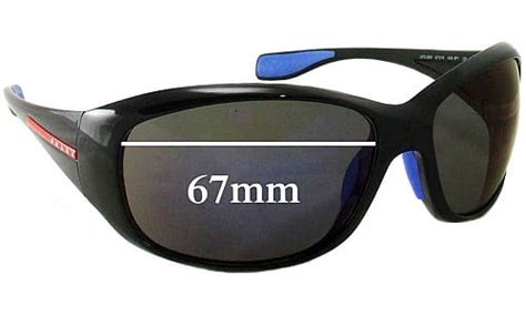 Prada SPS06M & PS06MS 67mm Replacement Lenses 